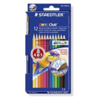 LÁPICES COLOR NORIS AQUARELL 144 10, ESTUCHE 12 PZAS STAEDTLER 144 10NC12 (Espera 4 dias)